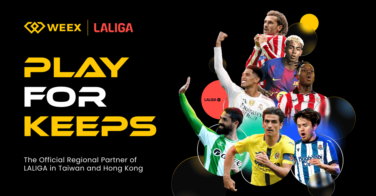 Crypto Exchanges Are Paying Millions to Sponsor Football Teams. Here's Why WEEX Bet on LALIGA